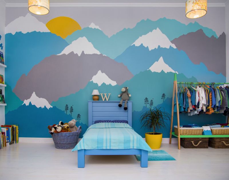 Elegant Bedroom Murals